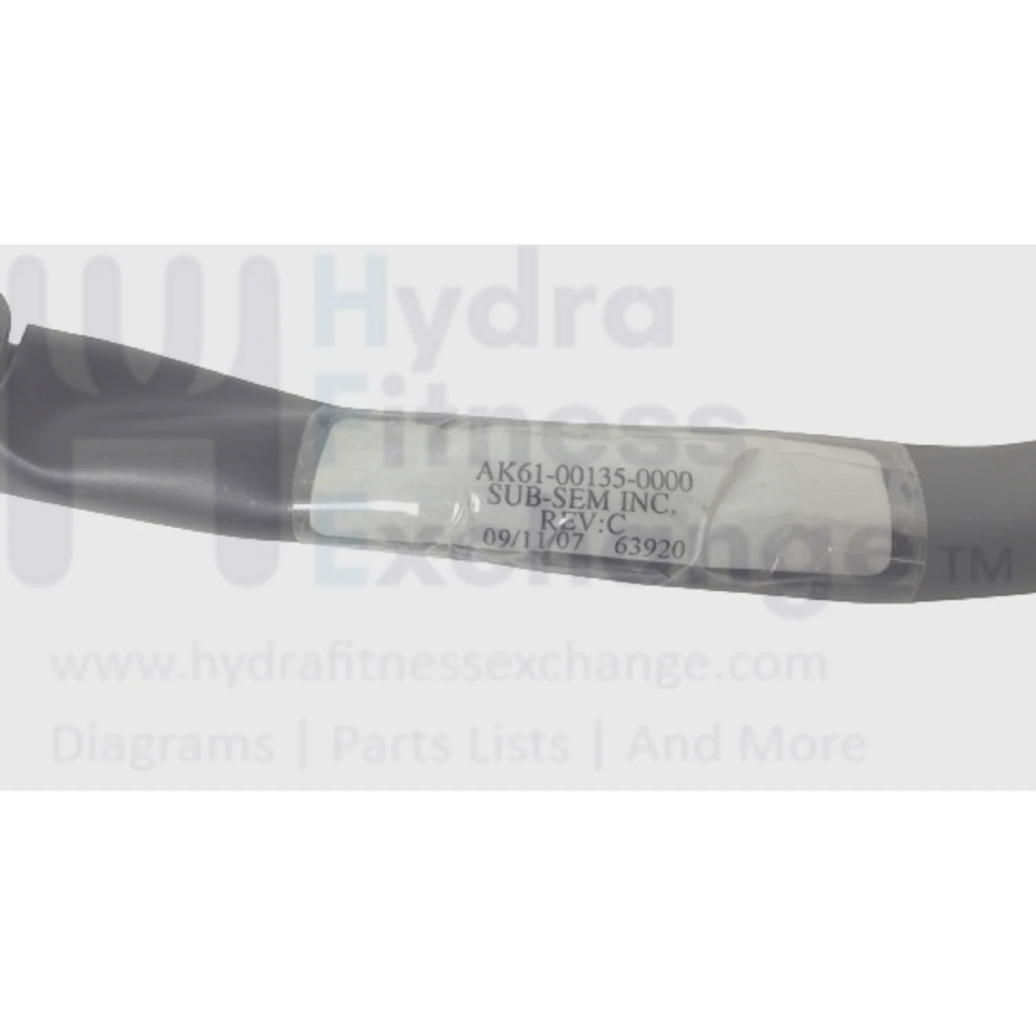 Used Life Fitness Elliptical Power Control Cable Assembly MFR-63920 AK61-00135-0000 - Image 2