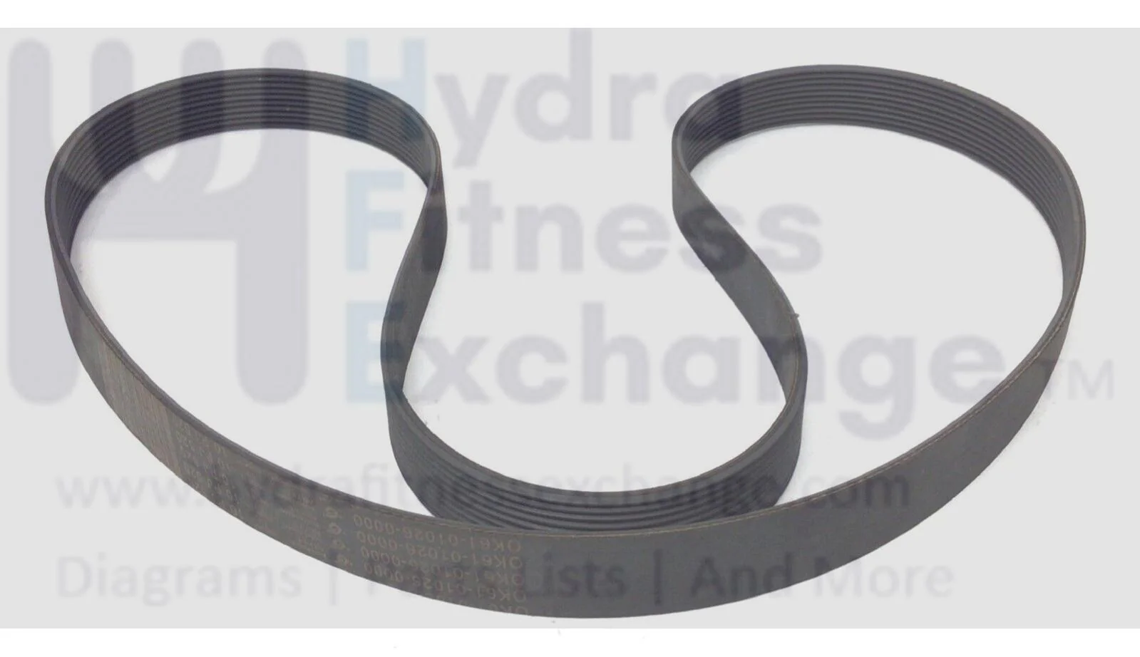 Life Fitness Elliptical Pulley Drive Belt 52" 10 Ribs 0K61-01026-0000 - Image 2