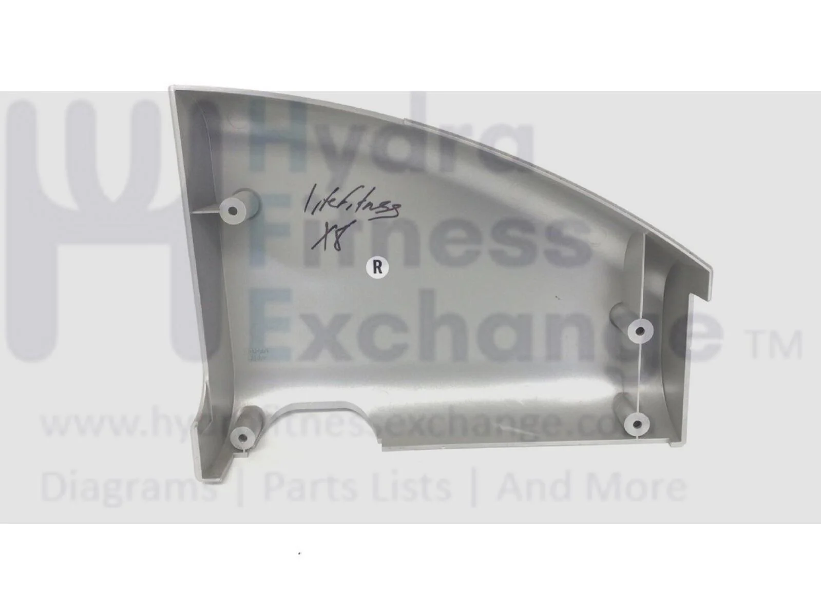 Used Life Fitness Elliptical Right Front Shroud Service Assembly MFR-8232901 8765801 - Image 2