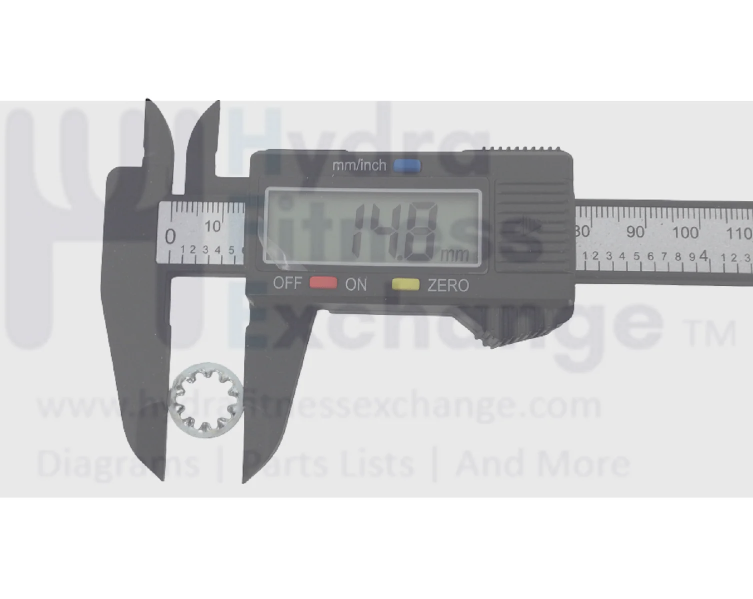 Life Fitness F3 T3 Treadmill Tooth Lock Star Washer 14.8mm 8134101 - Image 2