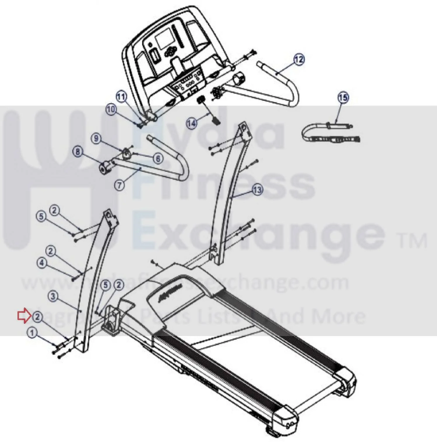 Life Fitness F3 T3 Treadmill Tooth Lock Star Washer 14.8mm 8134101 - Image 3