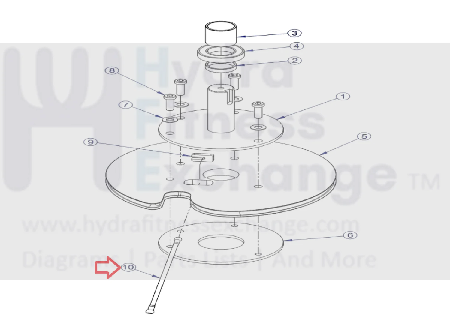 Life Fitness FZSLP Strength System Cable Assembly 80-1/8" 7423805 - Image 2