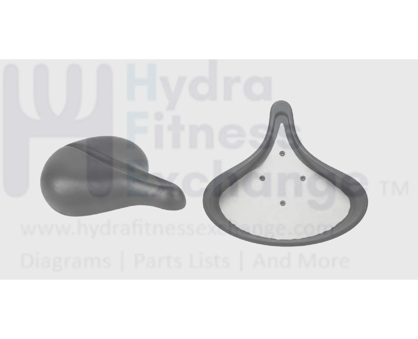 Life Fitness Indoor Cycle Saddle Seat 4 Screws Base L 290mm x W 300mm