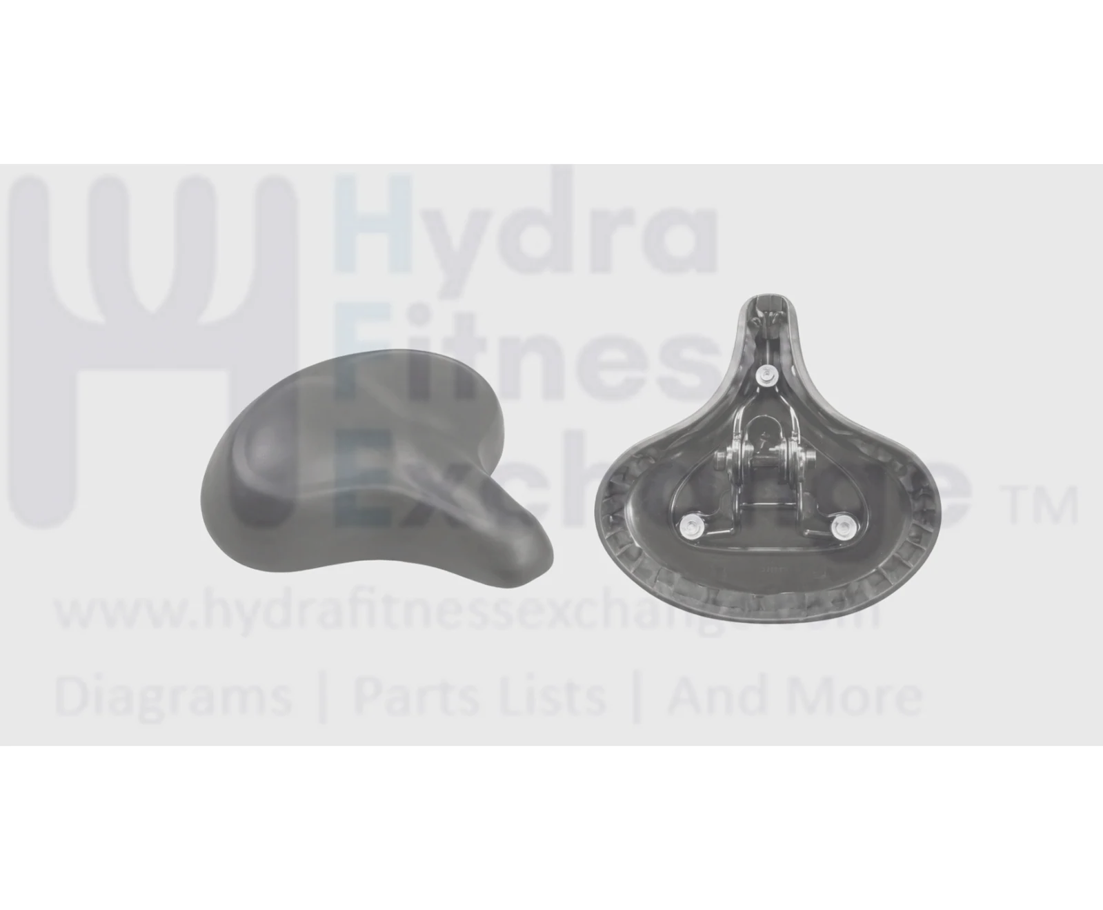 Life Fitness Indoor Cycle Saddle Seat L 270mm (10.63") x W 250mm (9.84")