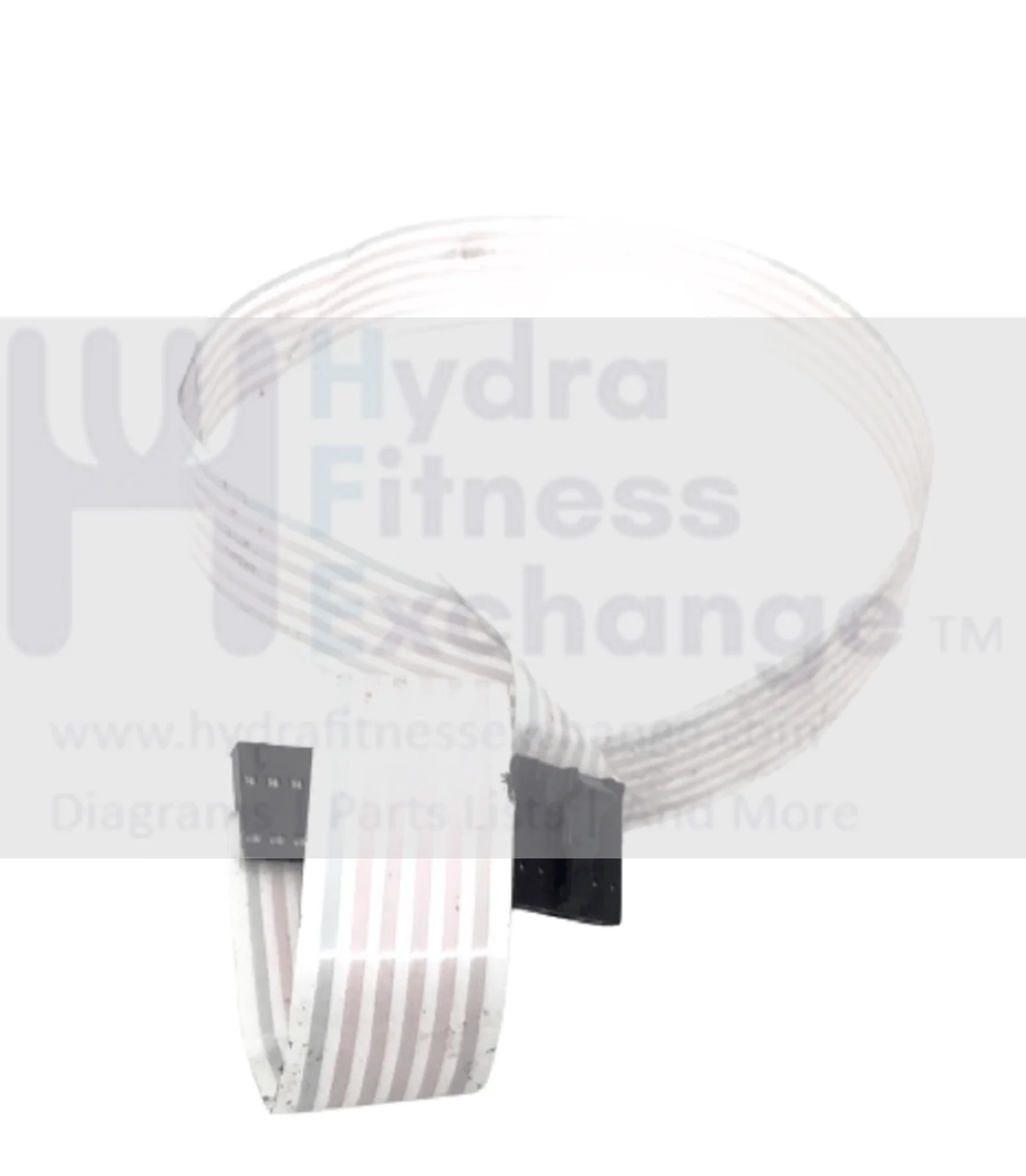 Used Life Fitness Recumbent Bike Seat Adjustment Flat Flex Cable AK66-00103-0000