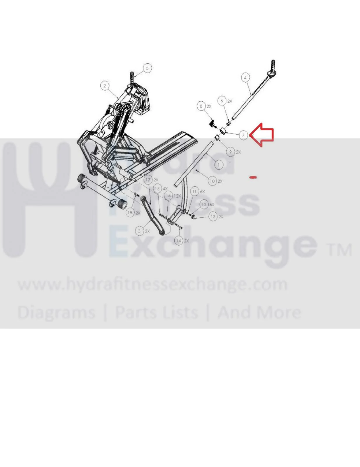 Life Fitness SciFit Stepper Clamp Handlebar Step 1 A5136 - Image 2