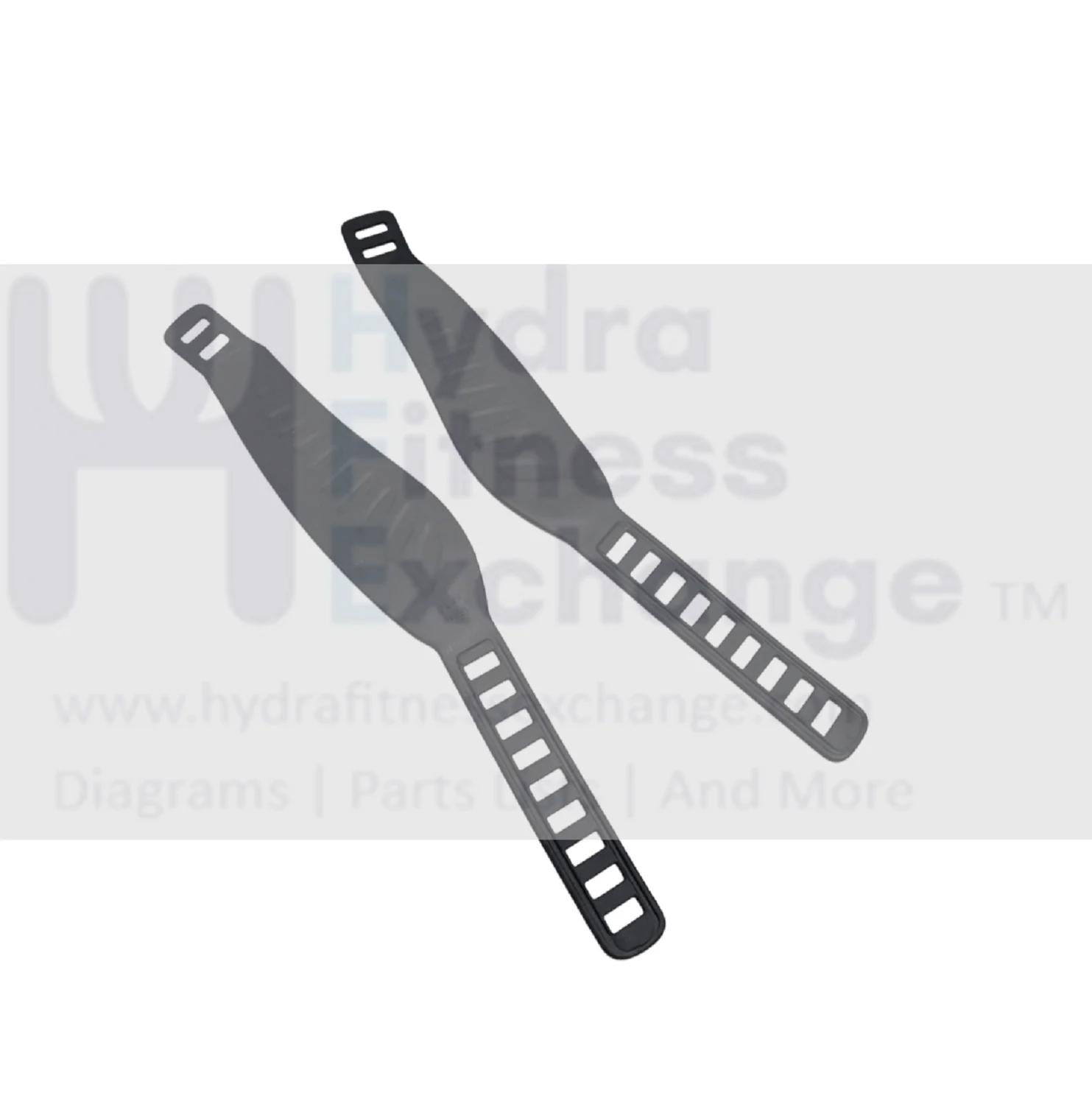 Life Fitness Staionary Bike Pedal Strap Pair 0K63-01238-0004 & 0K63- 01238-0003 - Image 2