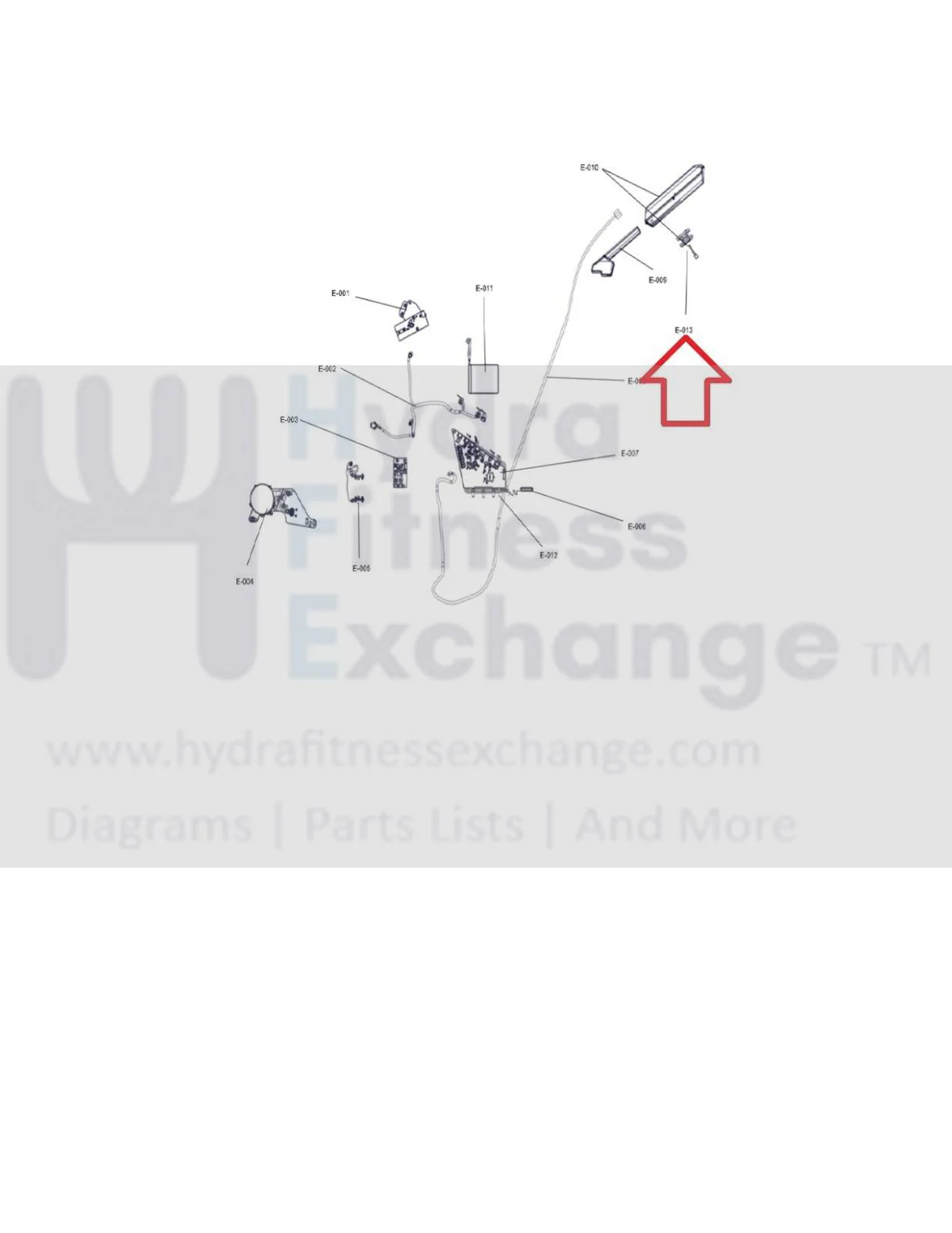 Life Fitness Stationary Bike Console Mounting Bracket with Bolt 190-01-00049-01 - Image 2