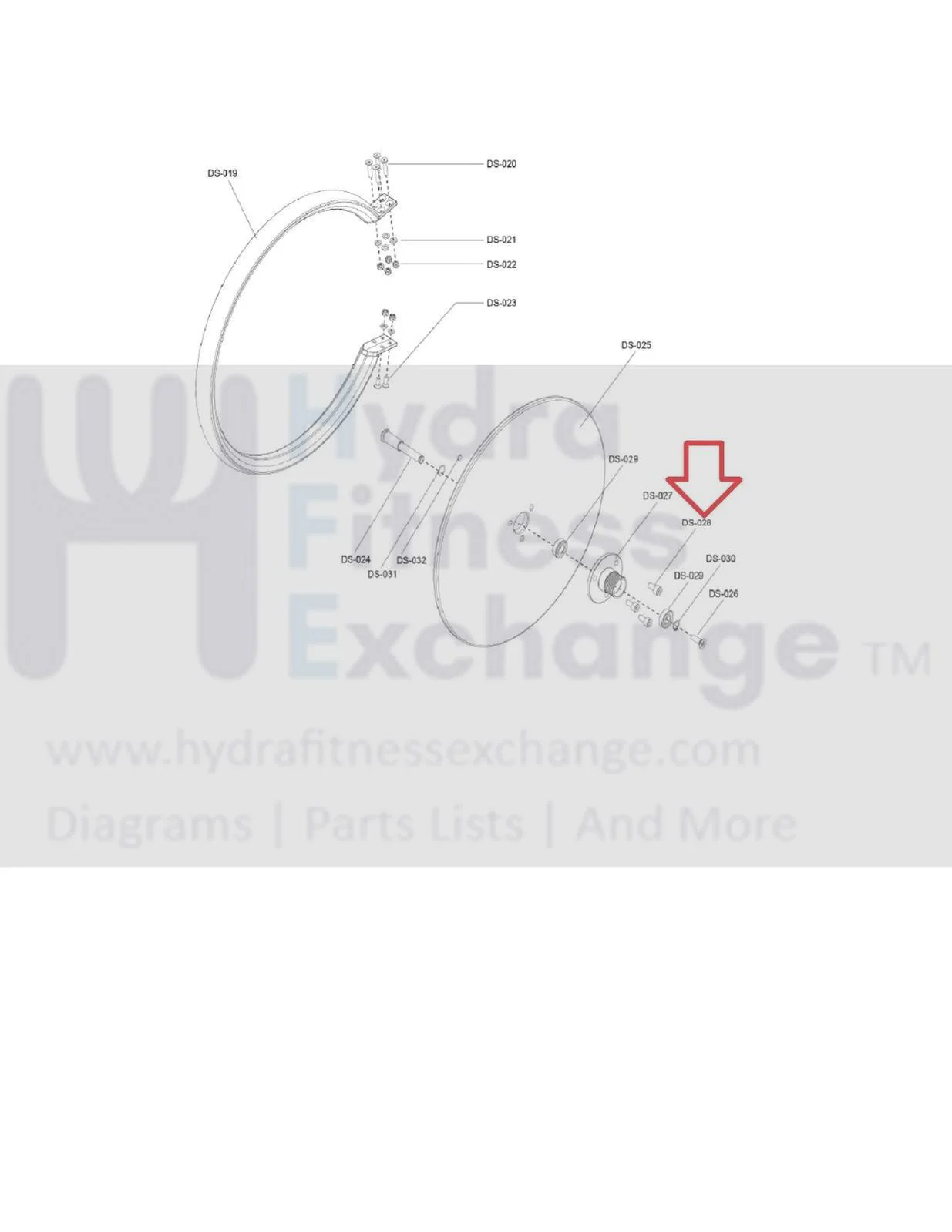 Life Fitness Stationary Bike Hex Socket Screw M8 X 16L 9096001 - Image 2