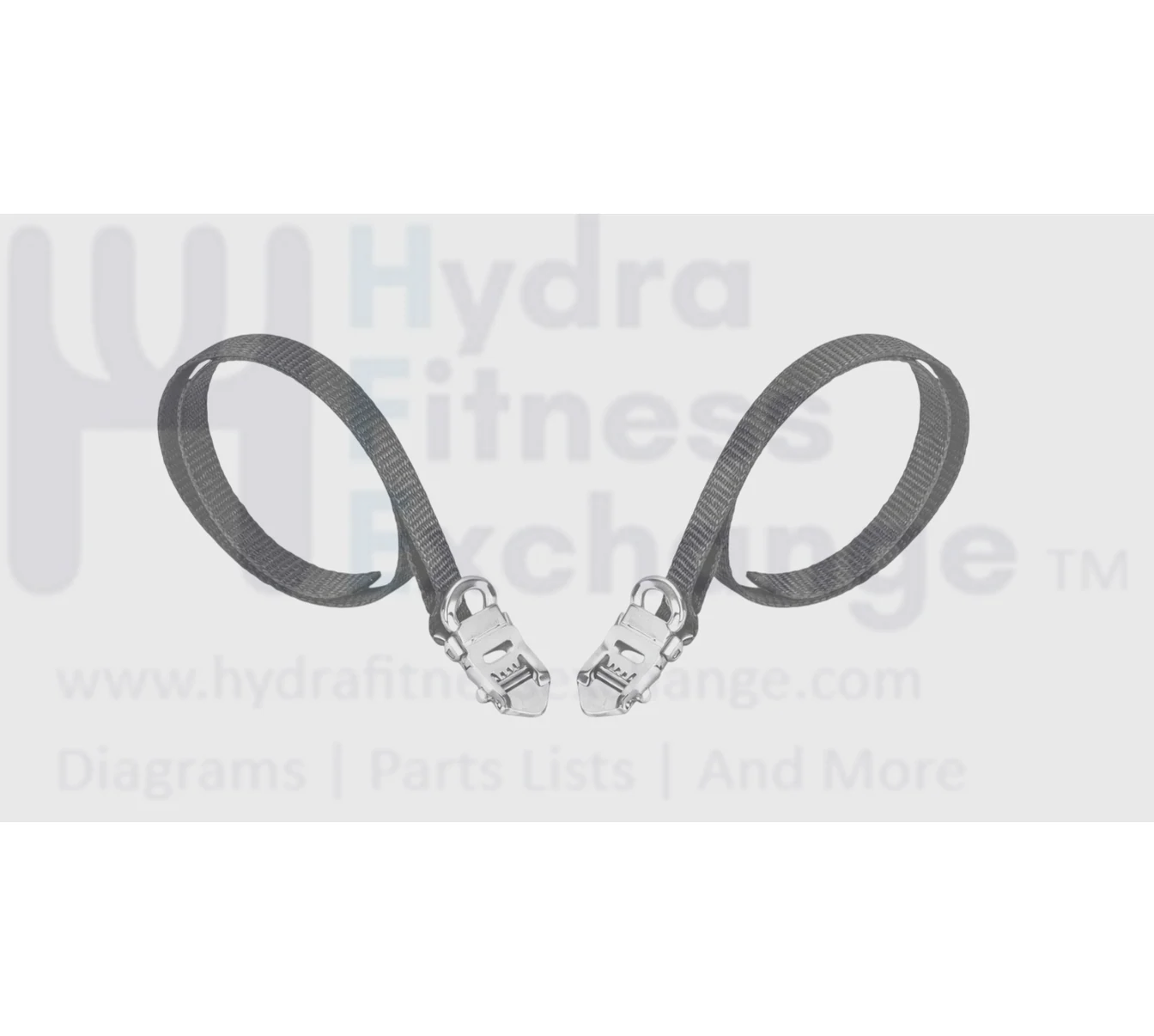 Life Fitness Stationary Bike Left & Right Indoor Cycle Pedal Strap 12mm 9171301 - Image 2