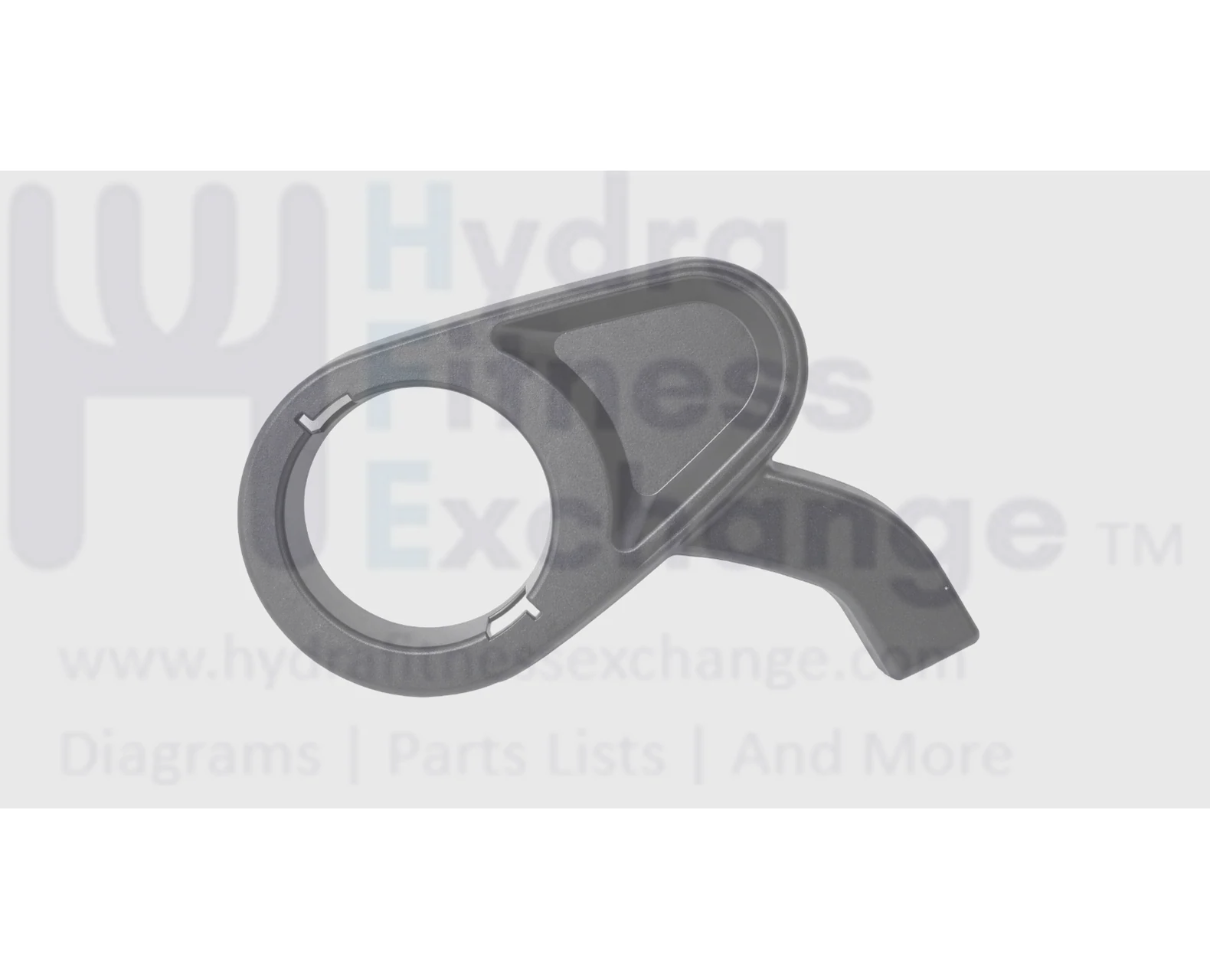 Life Fitness Stationary Bike Right Cup Holder Retainer Shroud 1002626-2400
