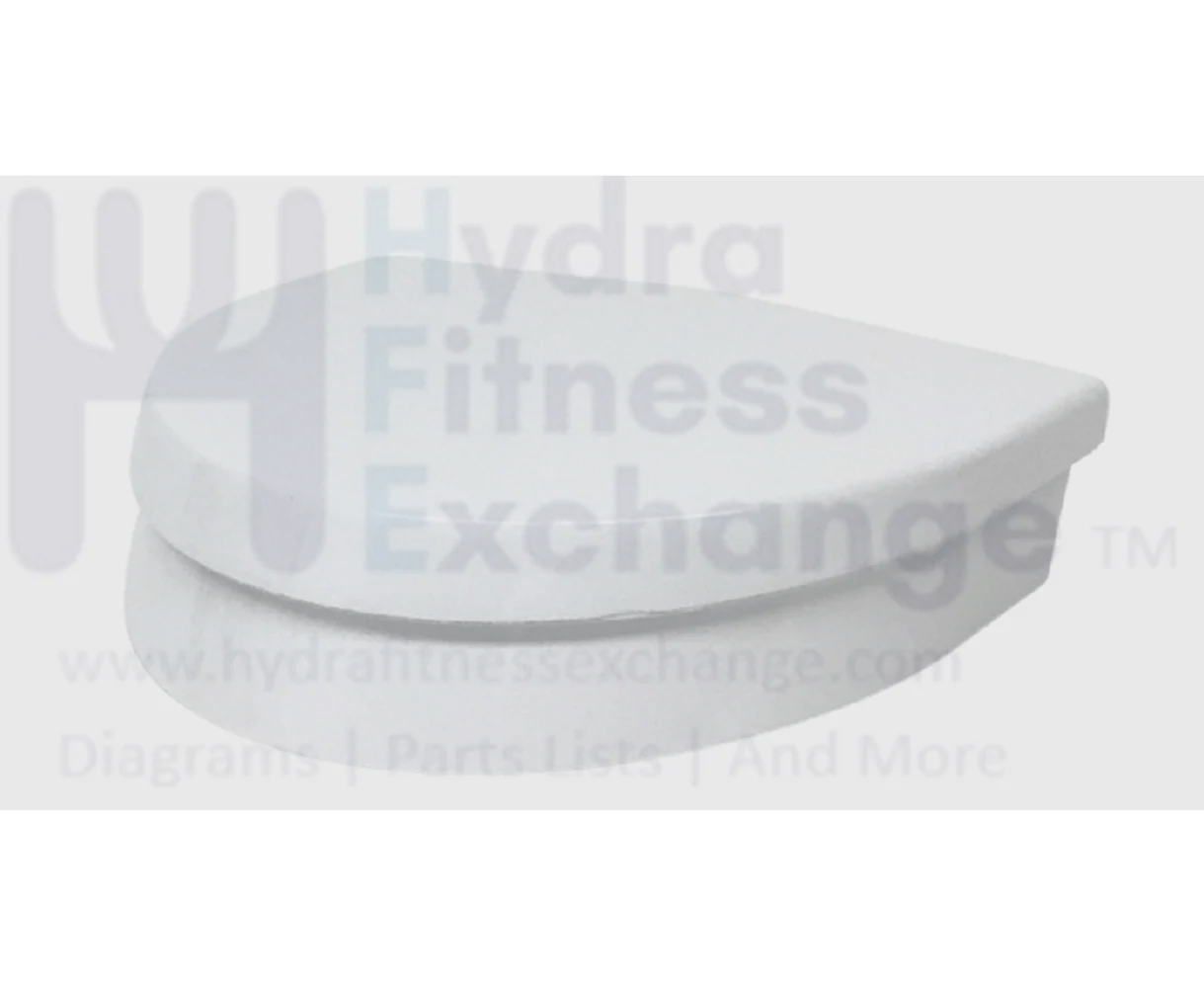Life Fitness Strength System D-Tube Top White Cover 7326201