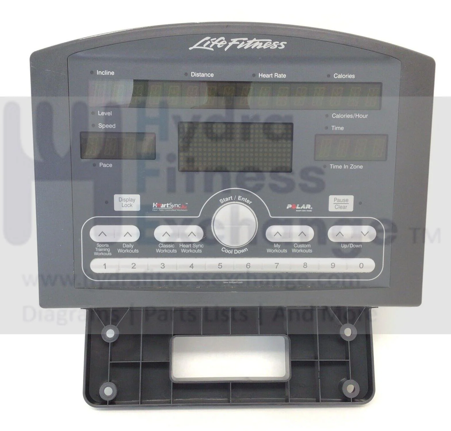 Life Fitness T5.5 T55-0XXX-01 Treadmill Display Console Assembly AK59-00072-0100