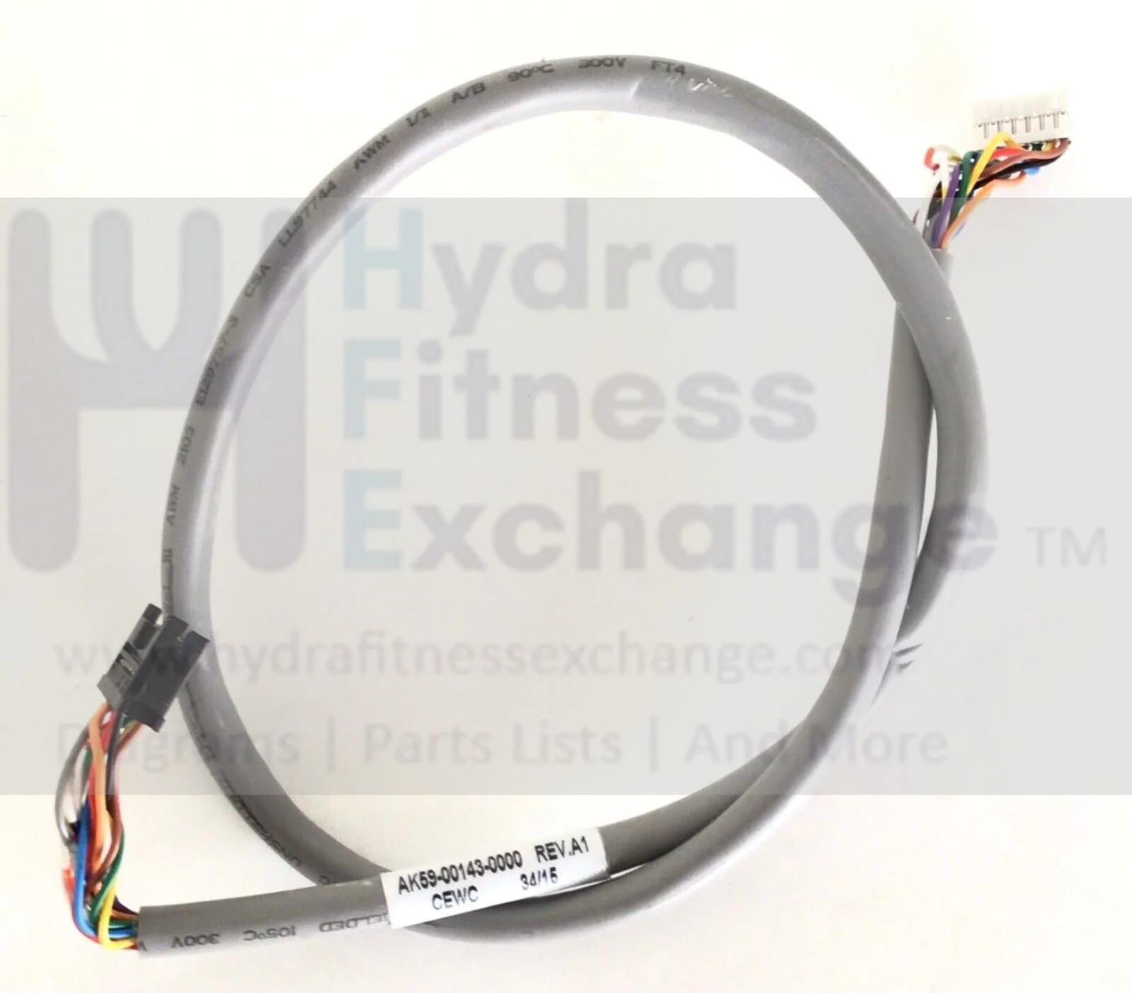 Used Life Fitness T5 Treadmill Active Zone to Console Cable Assembly AK59-00143-0000