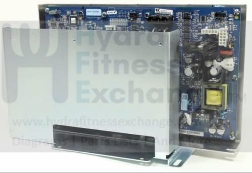 Life Fitness TR-9500HR Treadmill Motor Controller 4 Capacitor Board A49B27C58