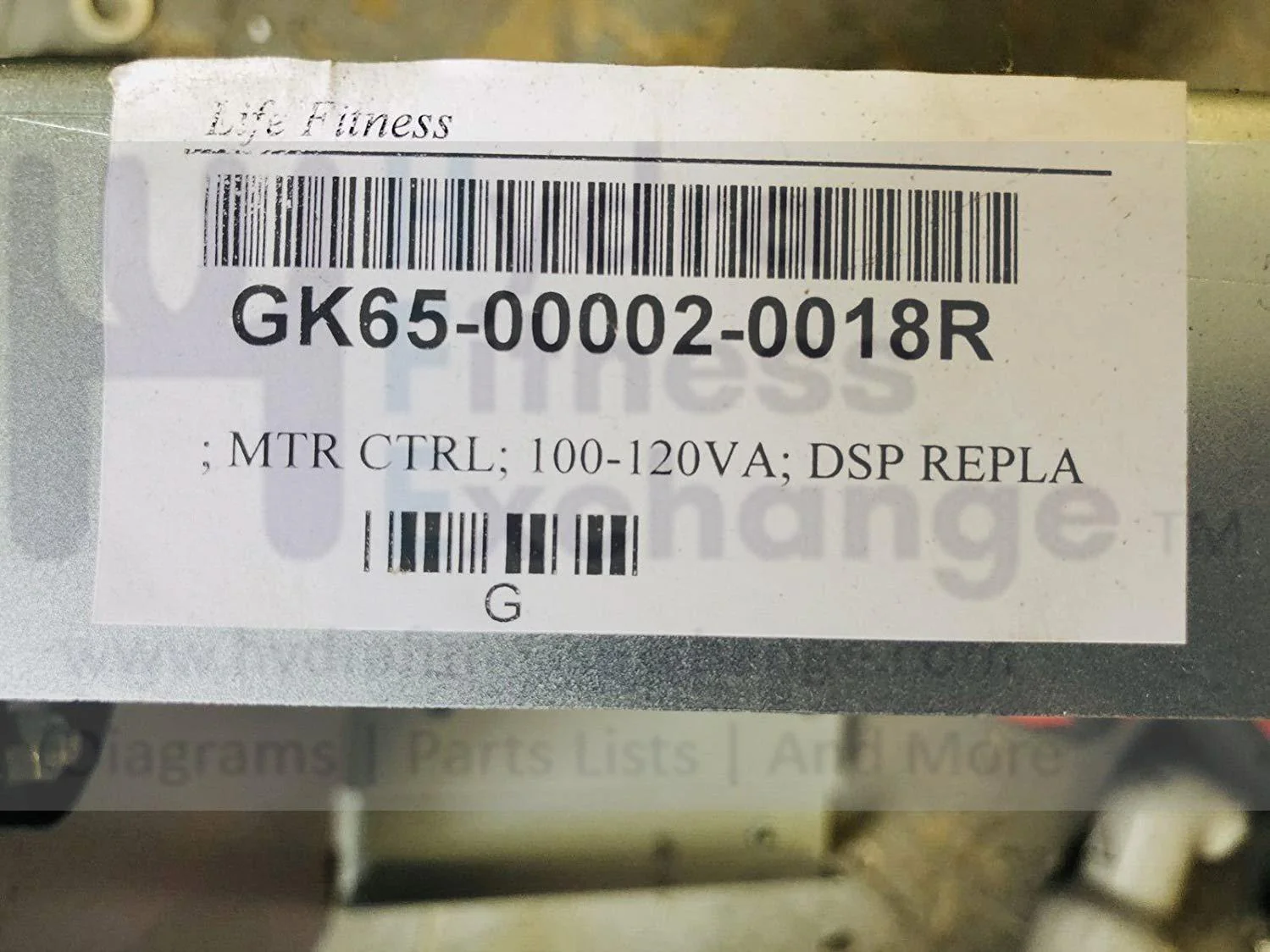 Life Fitness TR-9500HR Treadmill Motor Controller 4 Capacitor Board A49B27C58 - Image 3