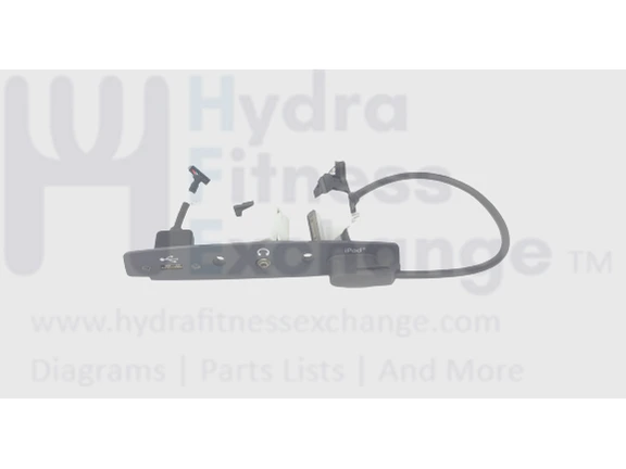 Life Fitness Treadmill COMM Port Plate Assembly AK65-00082-0000