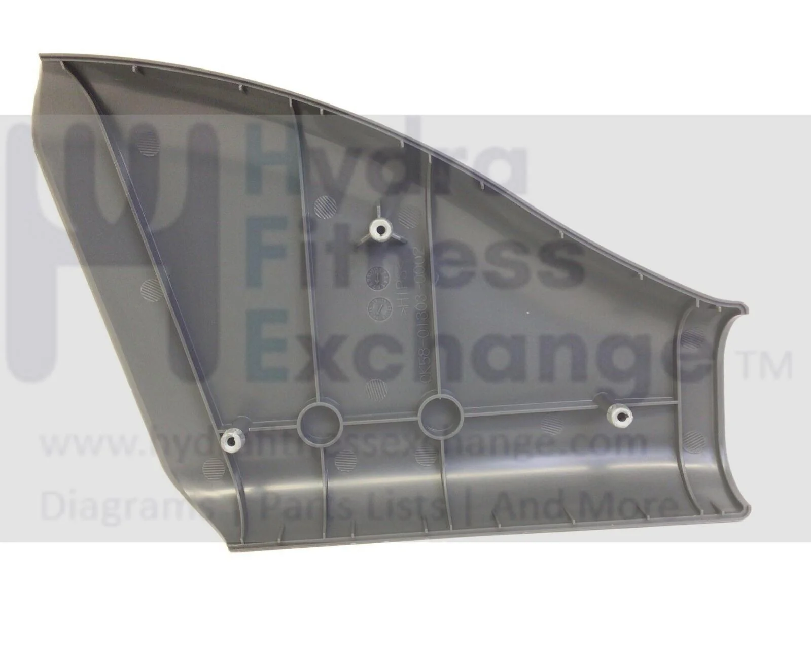Life Fitness Treadmill Left Top Handrail Boot Cover 0K58-01303-0002 - Image 2