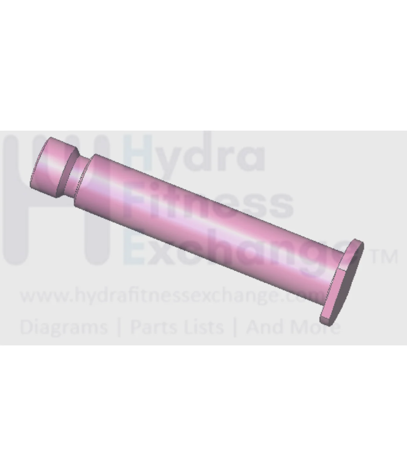 Life Fitness Treadmill Threaded Shaft 0K58-01084-0002 - Image 2