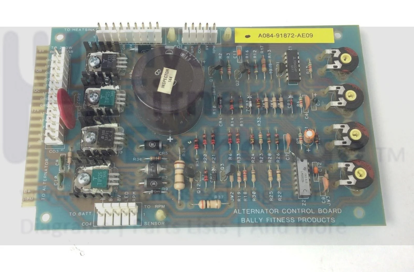 Life Fitness Upright Bike Lower Motor Control Board Controller OK18-01210-0000