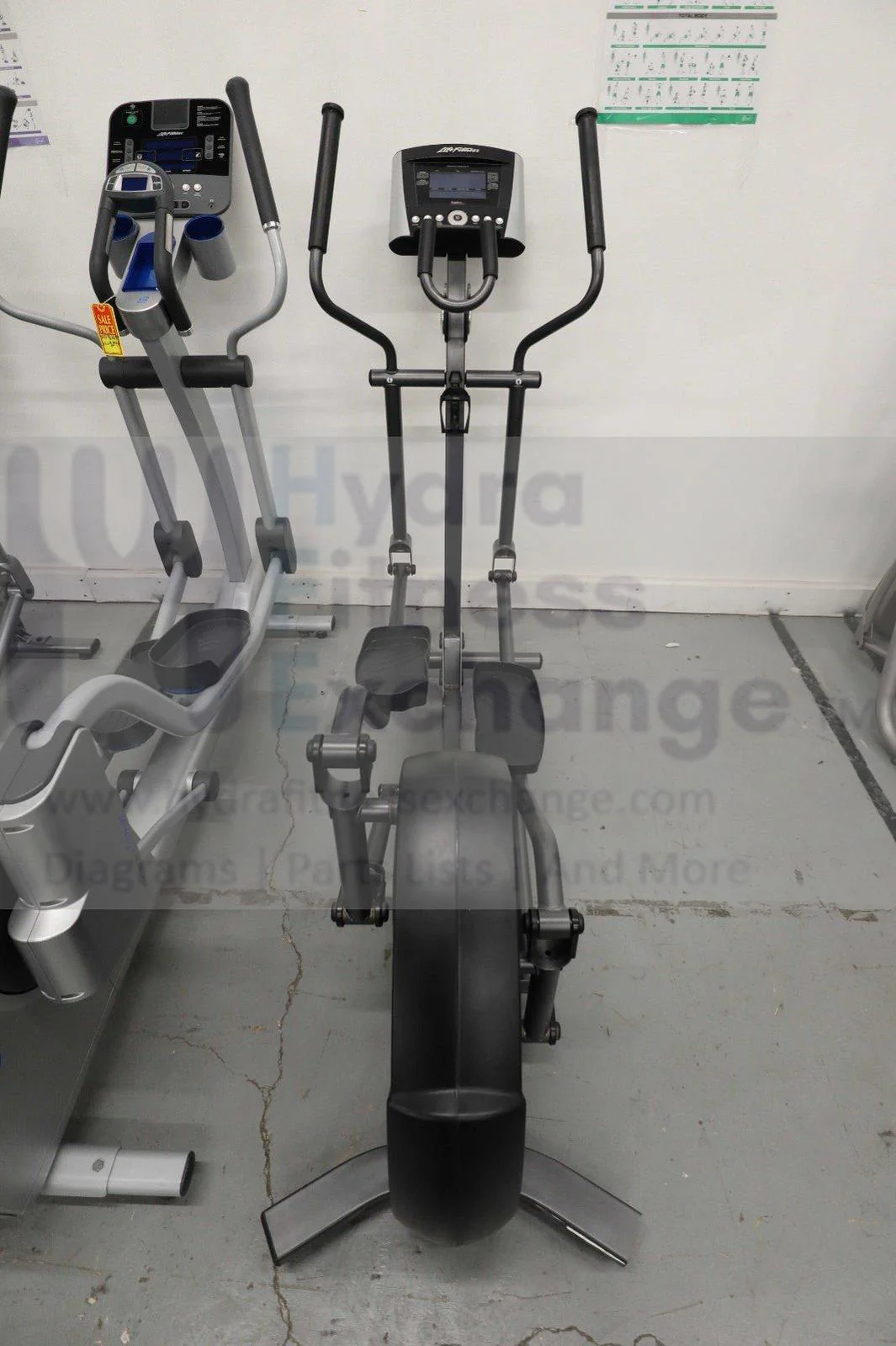 Life Fitness X1 With Advance Console X1-XX00-0103 Elliptical - Image 3