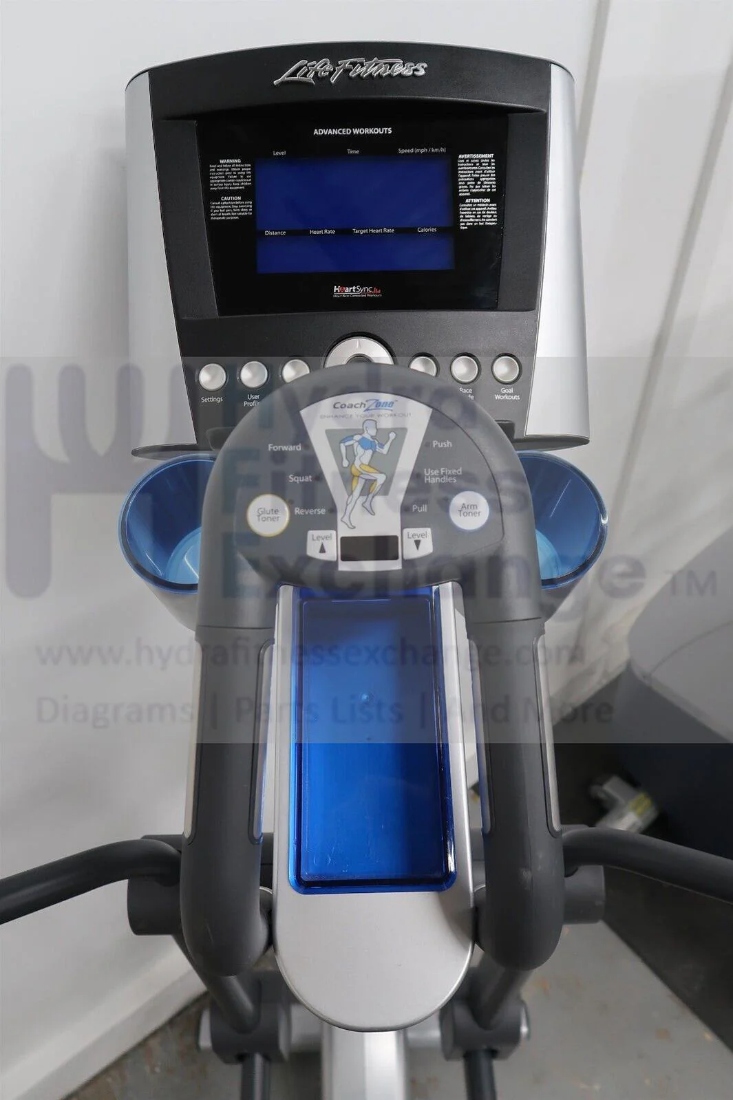Life Fitness X5 W Advanced Console X5-XX00-0403 Adjustable Stride Elliptical - Image 4