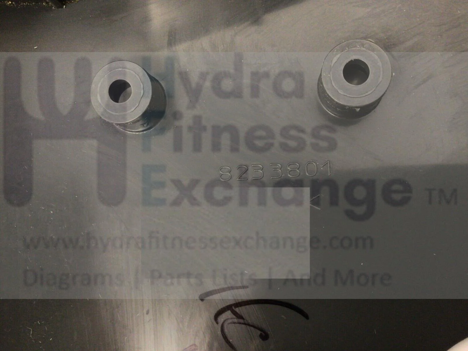 Used Life Fitness X7 X8 Elliptical Left Telescoping Shroud Cover MFR-8233801 REX2LF2 - Image 3