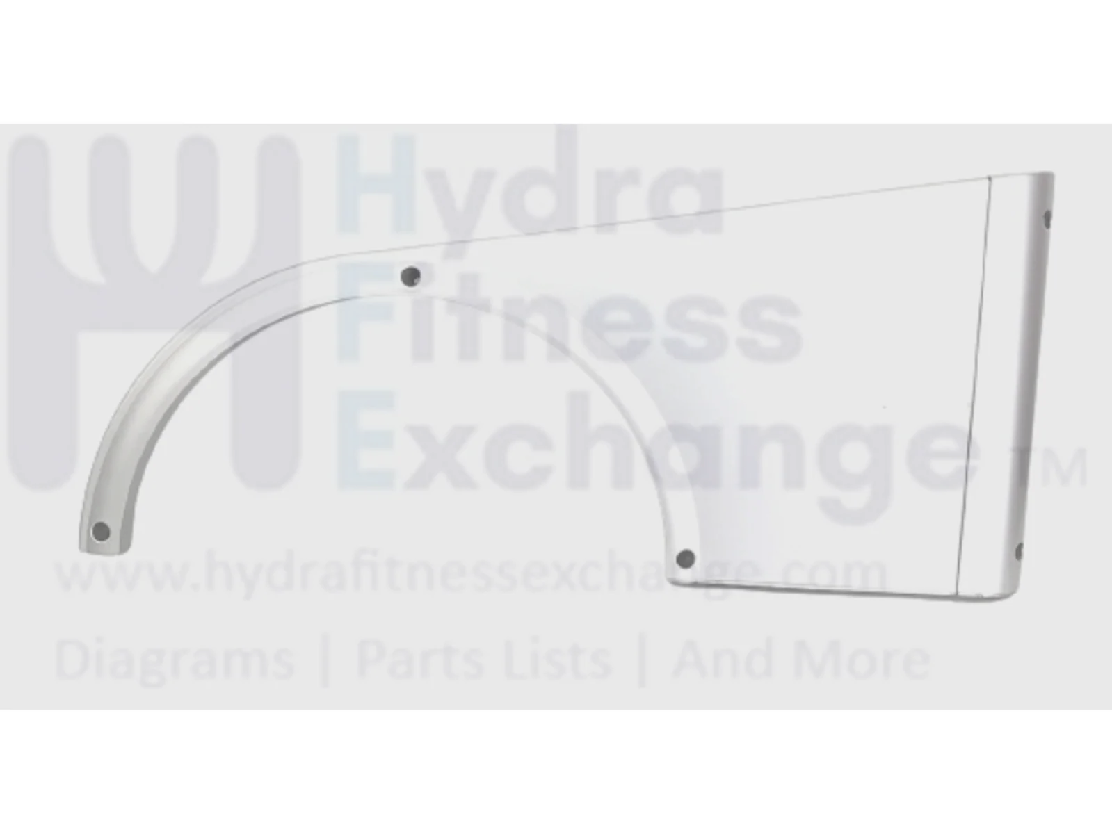 Life Fitness X8 X7 X5 Elliptical Left Rear Half Shroud MFR-8234201 REX2LEV