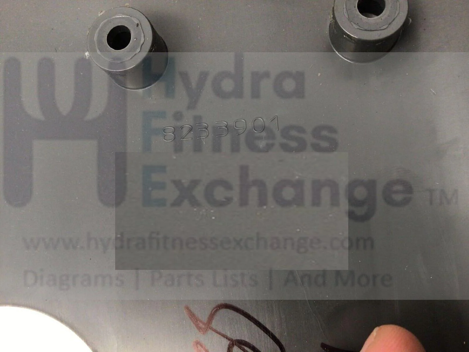 Life Fitness X8-XX00-XX0X-0103 Elliptical Right Telescoping Shroud Cover REX2XYP - Image 3