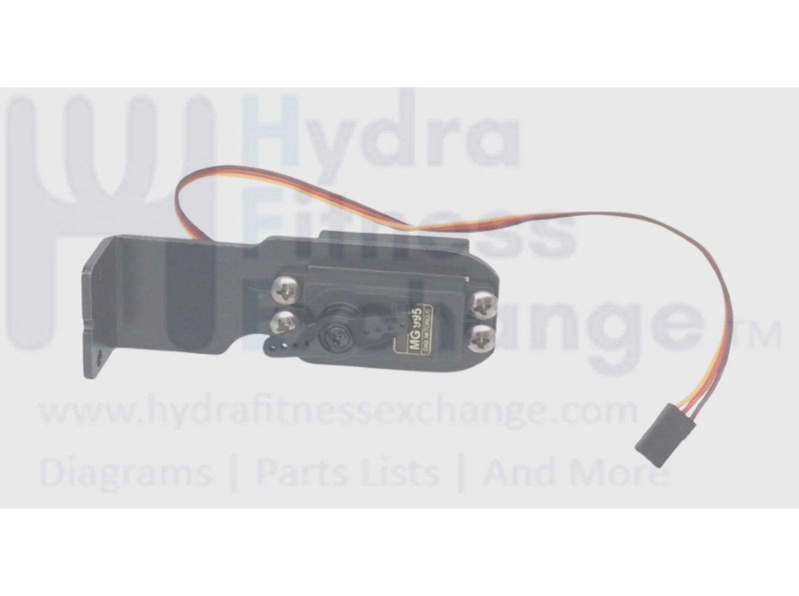 Life Smart TM4500 Treadmill Gear Servo Motor with plate MG995 & 2554267 - Image 2