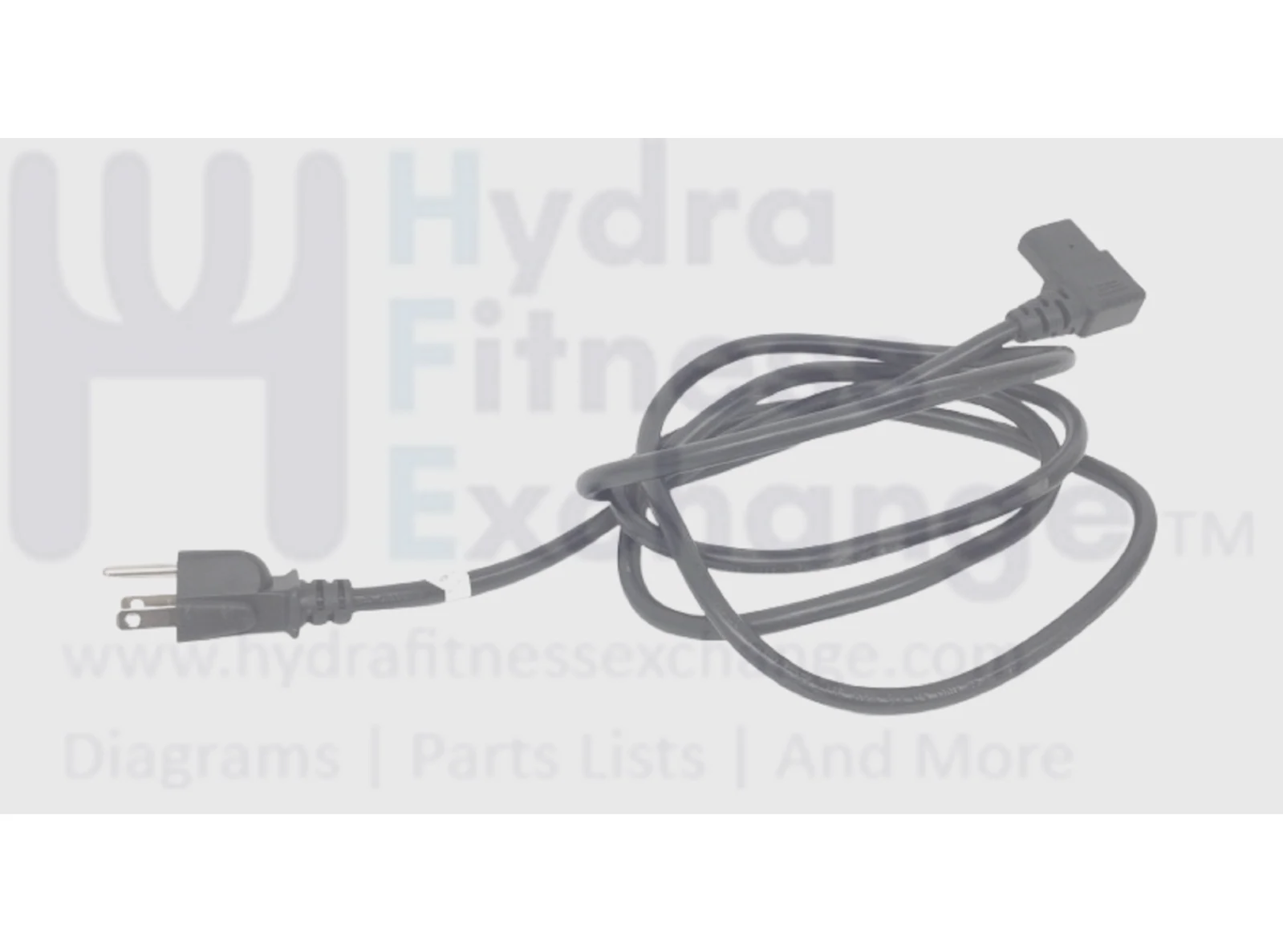 Life Smart TM4500 Treadmill Right Angle Power Cord 3 x 118 AWG 300v MFR-E230919 - Image 2