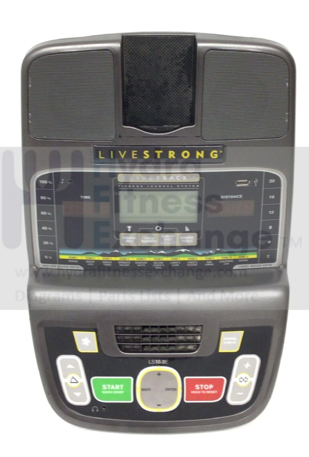 Livestrong LS10.0E Elliptical Display Console Set Without Back 1000201225