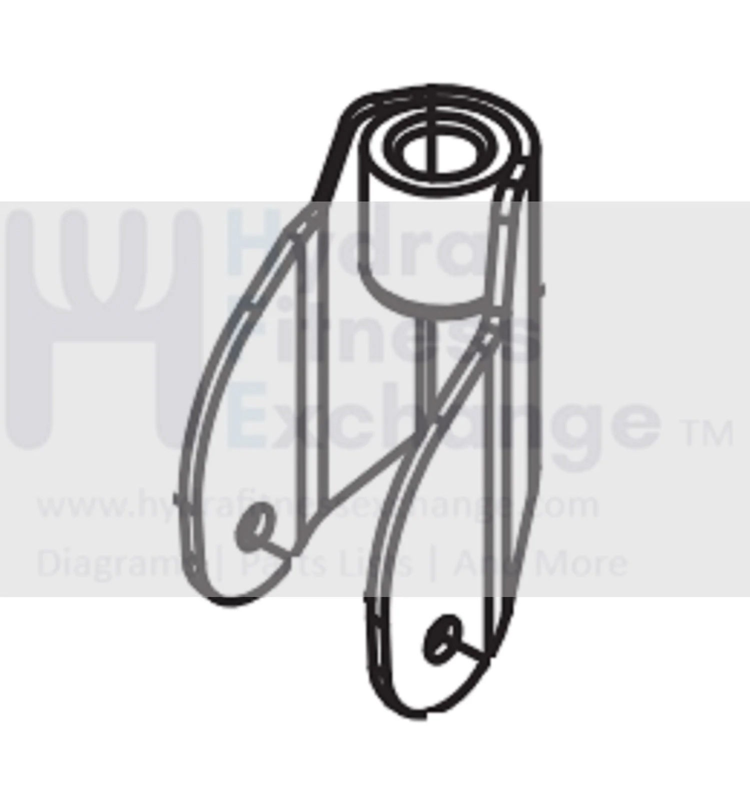 Livestrong Vision Horizon Fitness Elliptical Lower Handlebar Swivel Bracket