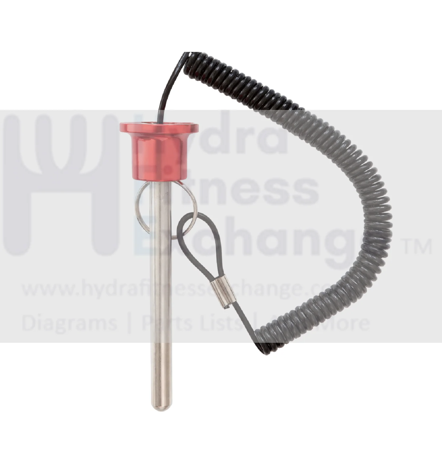Magnetic Red Weight Stack Pin For Cable Gym Commercial & Home Gym Pins Pop Knob