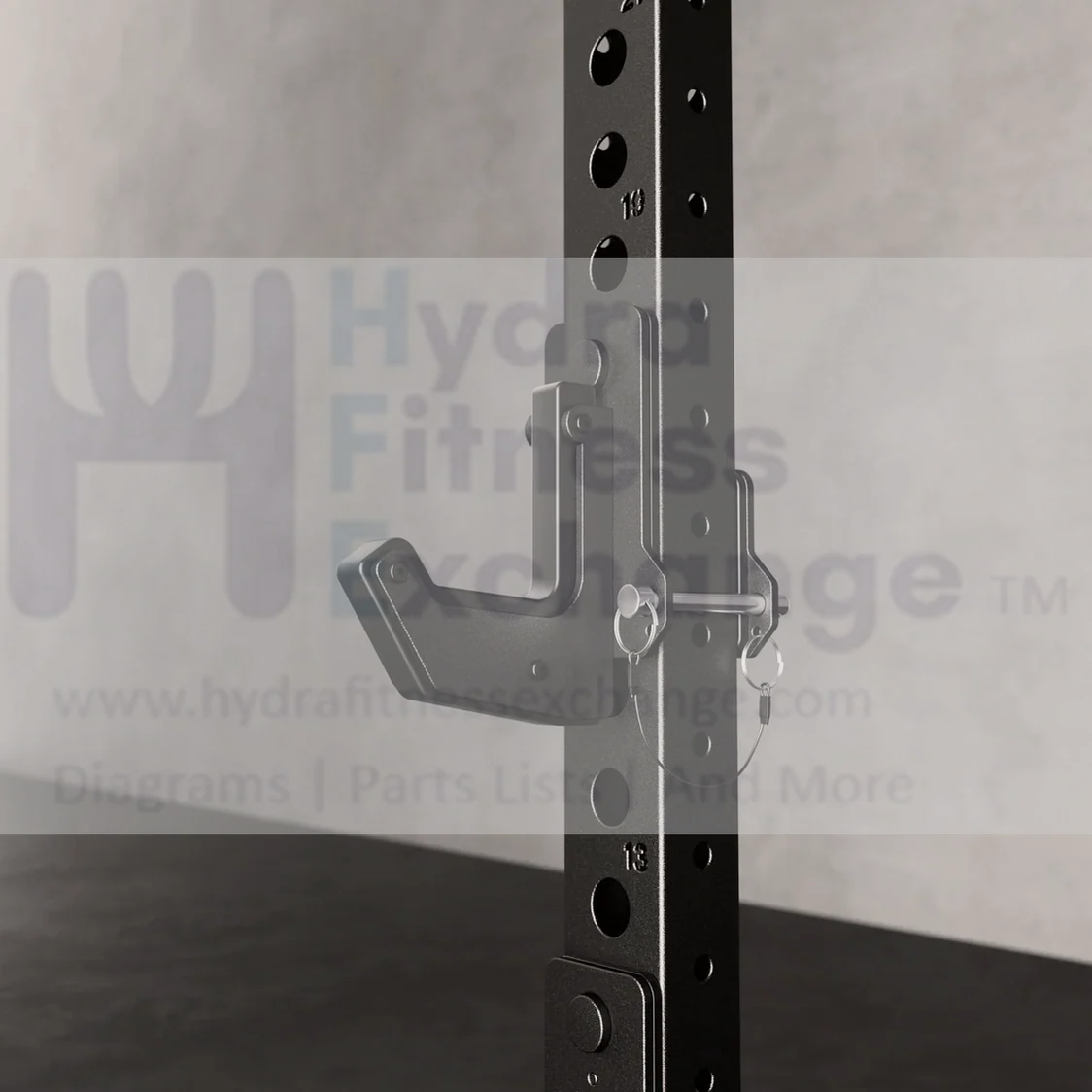 Major Fitness Lightning F35 Pro Wall Mounted Folding Power Rack Home Gym - Image 6