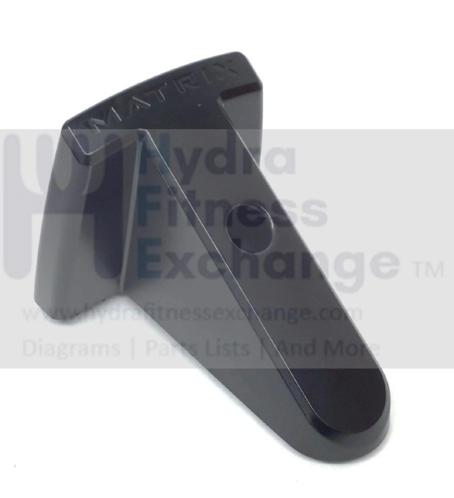 Matrix Commercial AR11 Rower Guide Rail Black End Cap 1000353667