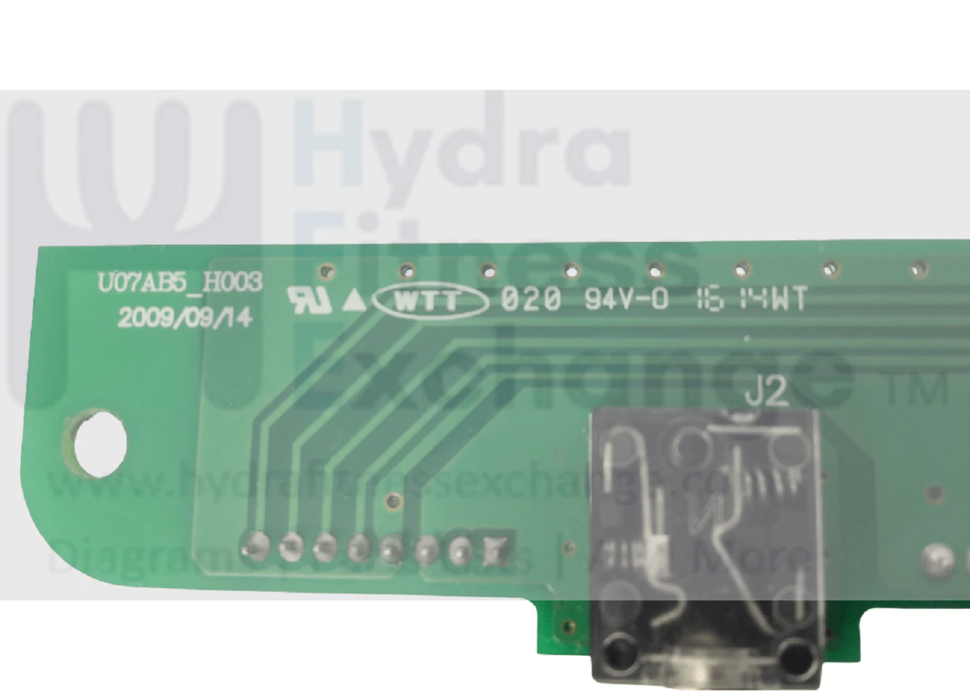 Matrix Commercial Elliptical Earphone Board Set 1000366515 & U07AB5-H003 - Image 2
