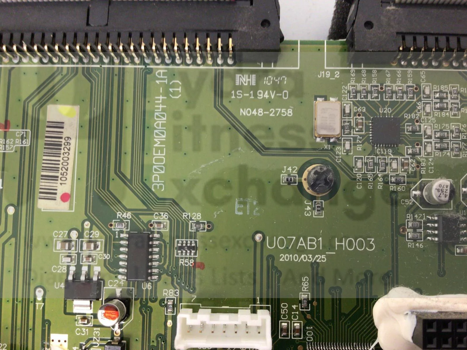 Matrix Commercial Elliptical UCB Control Board MFR-X11-15302 & 1000410712 - Image 2