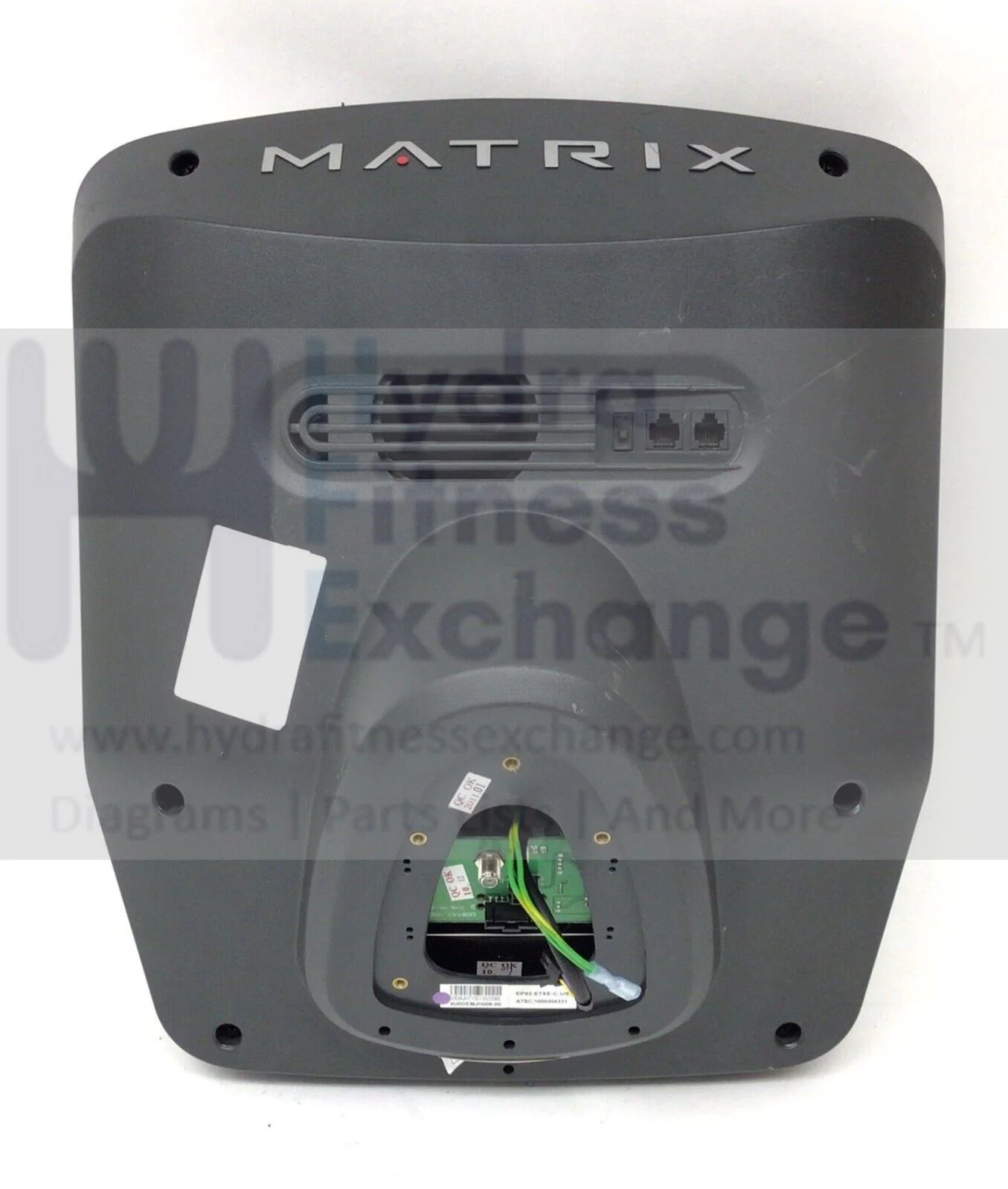 Matrix Commercial Elliptical Upright Bike Console Backshell ZMFMEP0041 - Image 2