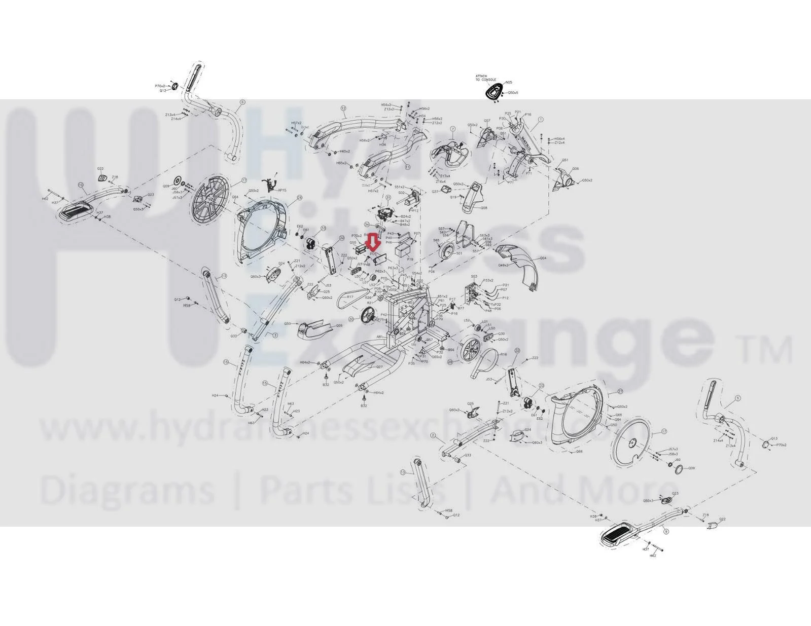 Matrix Commercial Fitness A7xi-03 A7xe-05 Elliptical Filter Board Set 1000302622 - Image 2