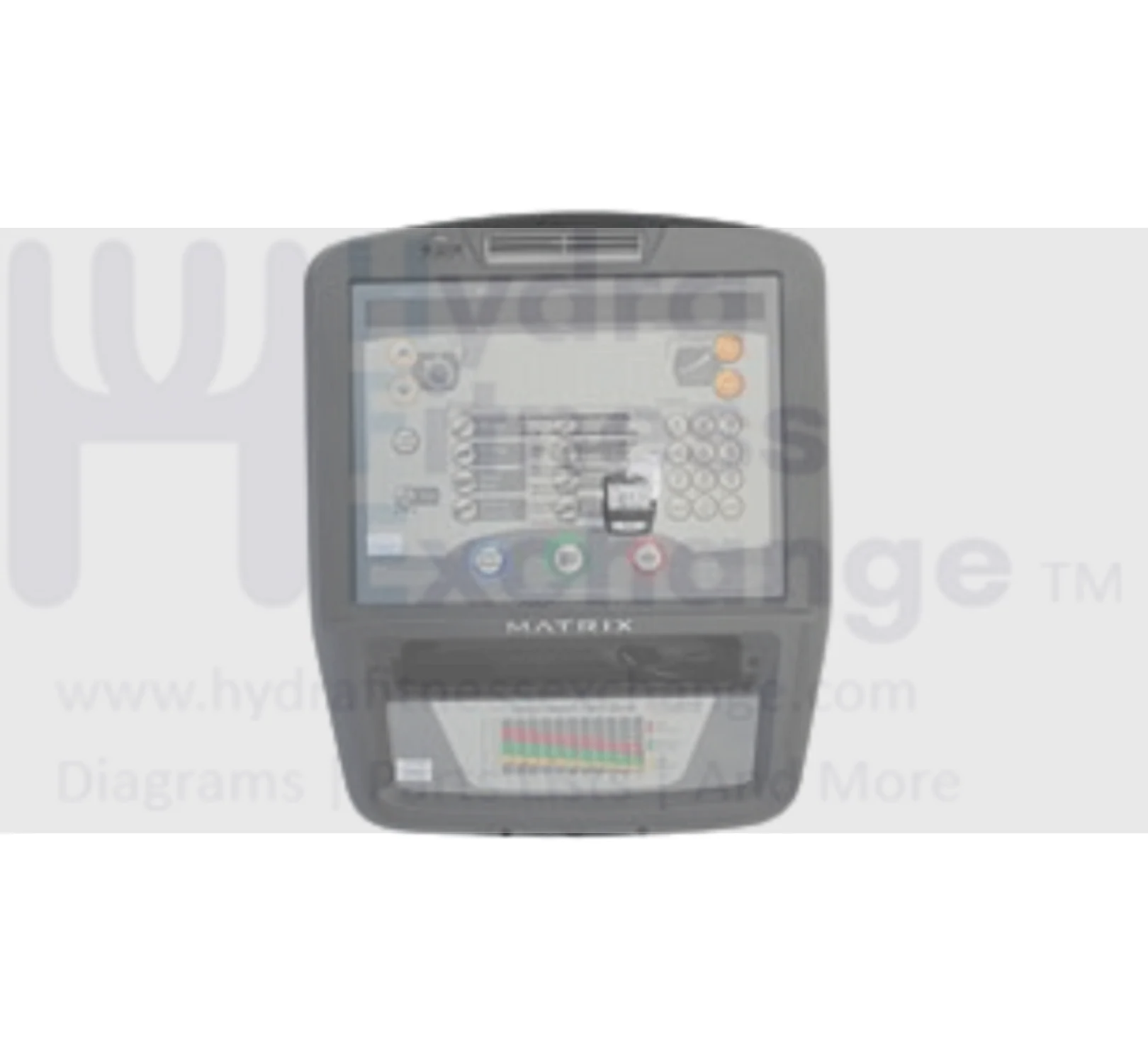 Matrix Commercial Fitness Elliptical Display Console Assembly 1000208234