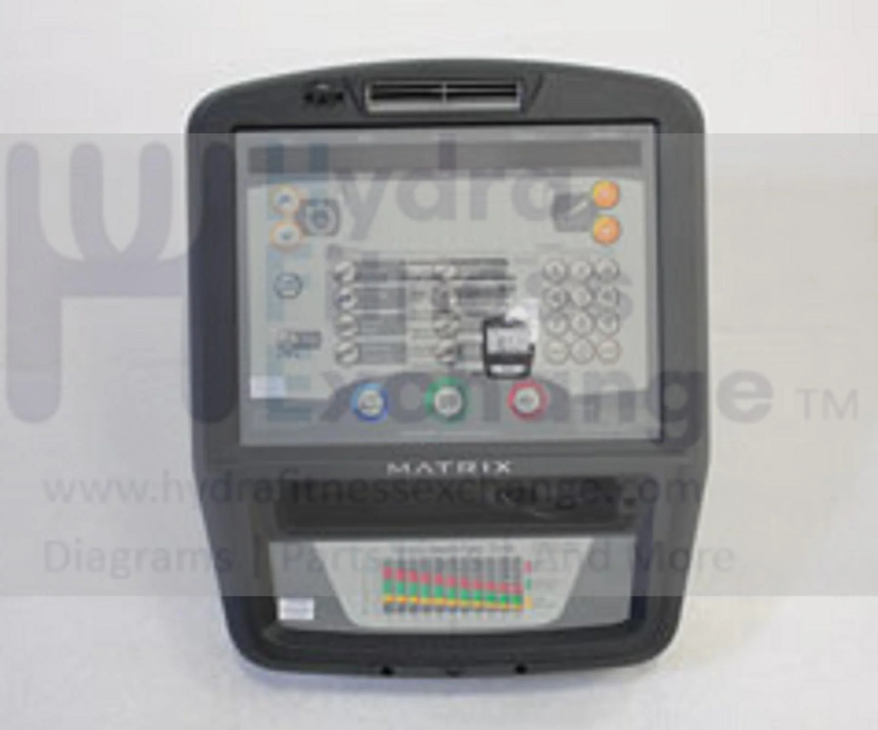 Matrix Commercial Fitness Elliptical Display Console Assembly 1000208234 - Image 2