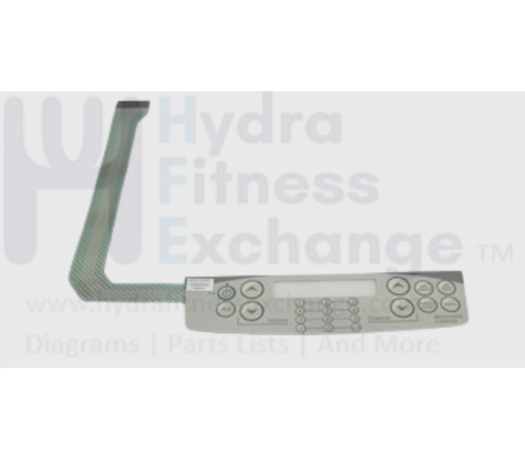 Matrix Commercial Fitness Elliptical Display Console Overlay Set 1000208125