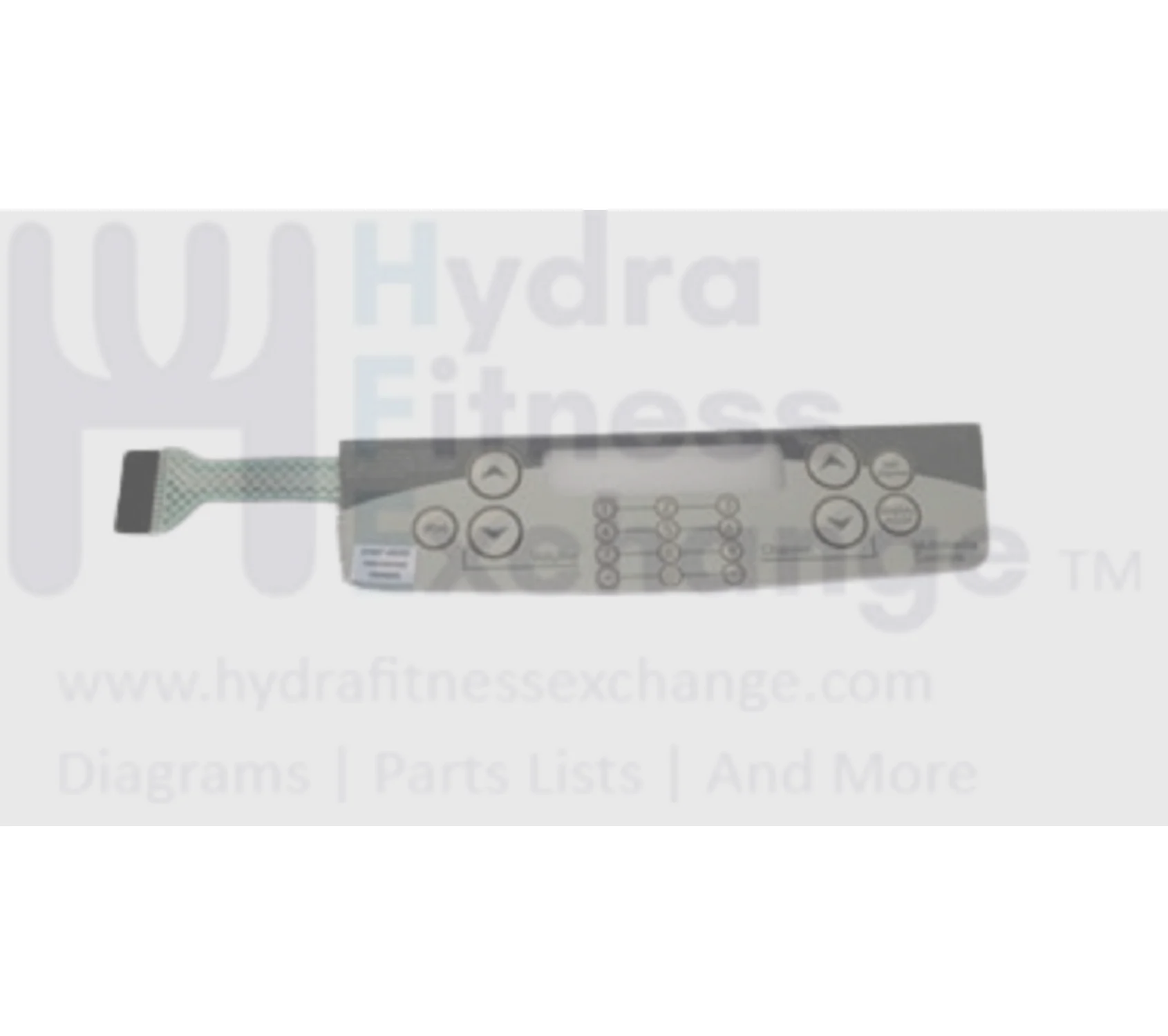 Matrix Commercial Fitness Elliptical Display Console Overlay Set 1000208250