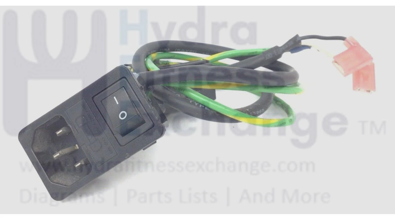 Matrix Commercial Fitness Elliptical Power Entry Switch Set 1000472854 Formerly 1000206784