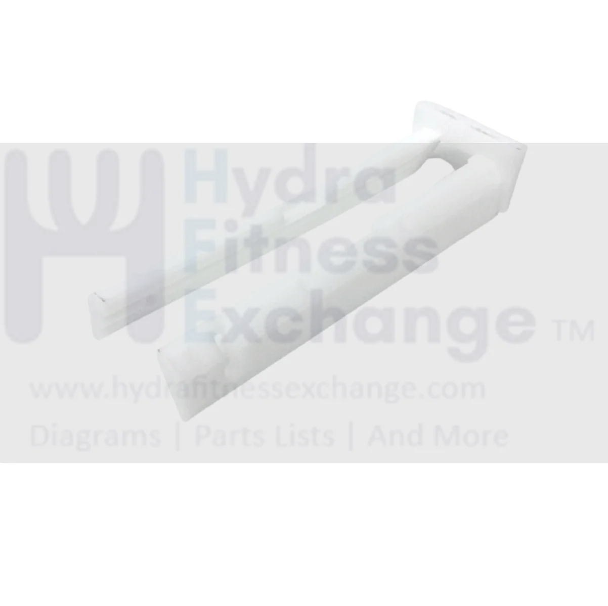 Matrix Commercial Stationary Bike Left Seat Tube Plastic Liner 1000404393 - Image 2