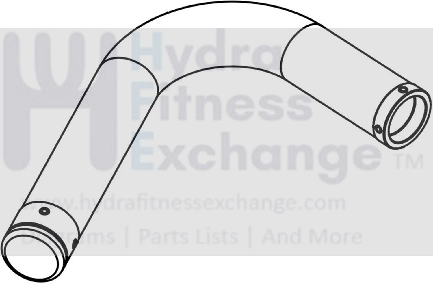 Matrix Commercial Strength System Long Hand Grip 1.25 x Dia 12" 1000318510