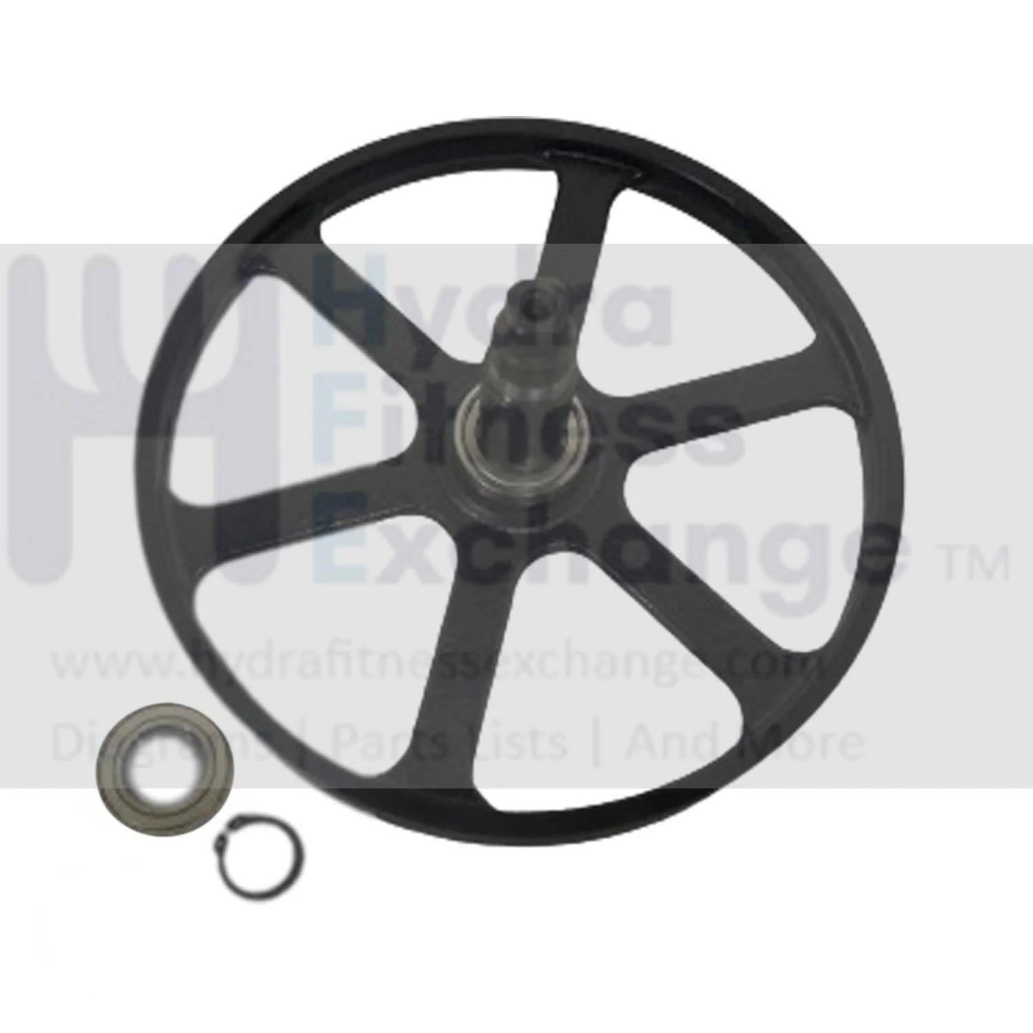 Matrix EP592 Stationary Bike Drive Flywheel Set Assembly 1000381731
