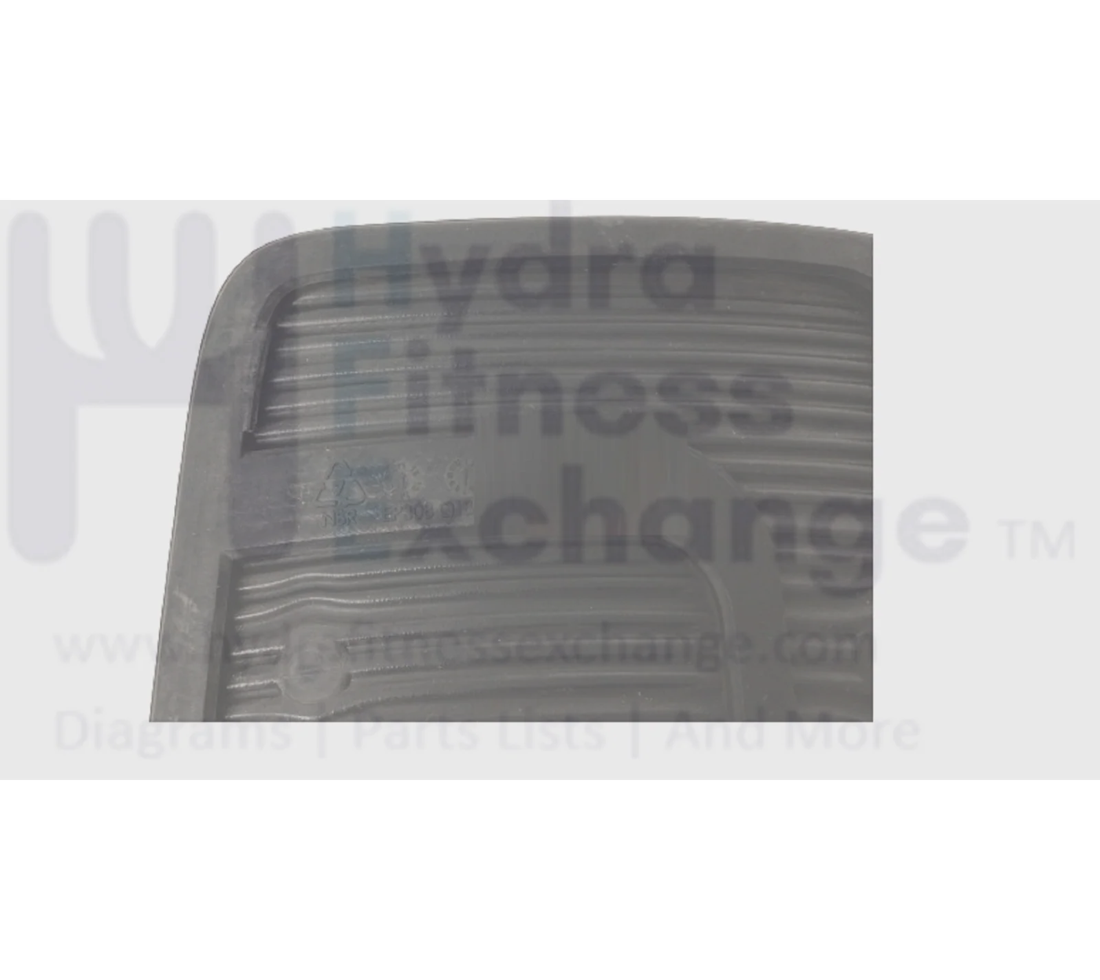 Used Matrix E3x - Ascent Trainer - EP306 Elliptical Right Pedal Cushion 0000095200 - Image 2