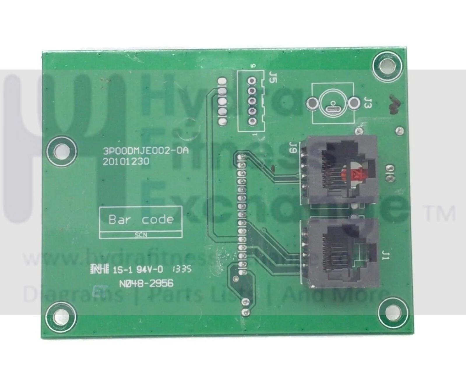 Matrix Fitness A7xe Ep308 Elliptical Rj45 Circuit Board 3p000mje002